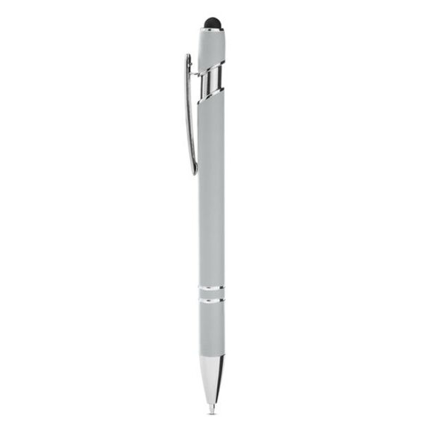 Rubberized Aluminum Click Stylus Pen Thumbnail