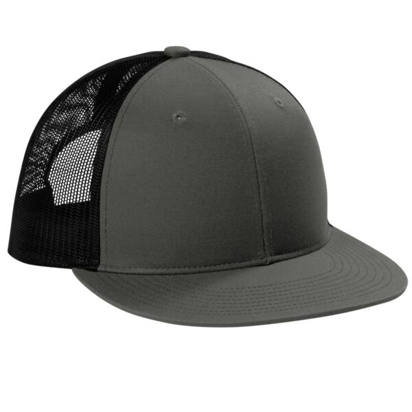 Snapback Flat Bill Trucker Cap Thumbnail